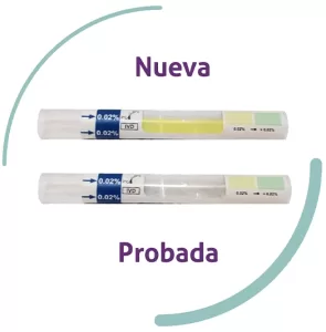 Dispositivo Alco Breath Screening para detección rápida de alcohol en aliento