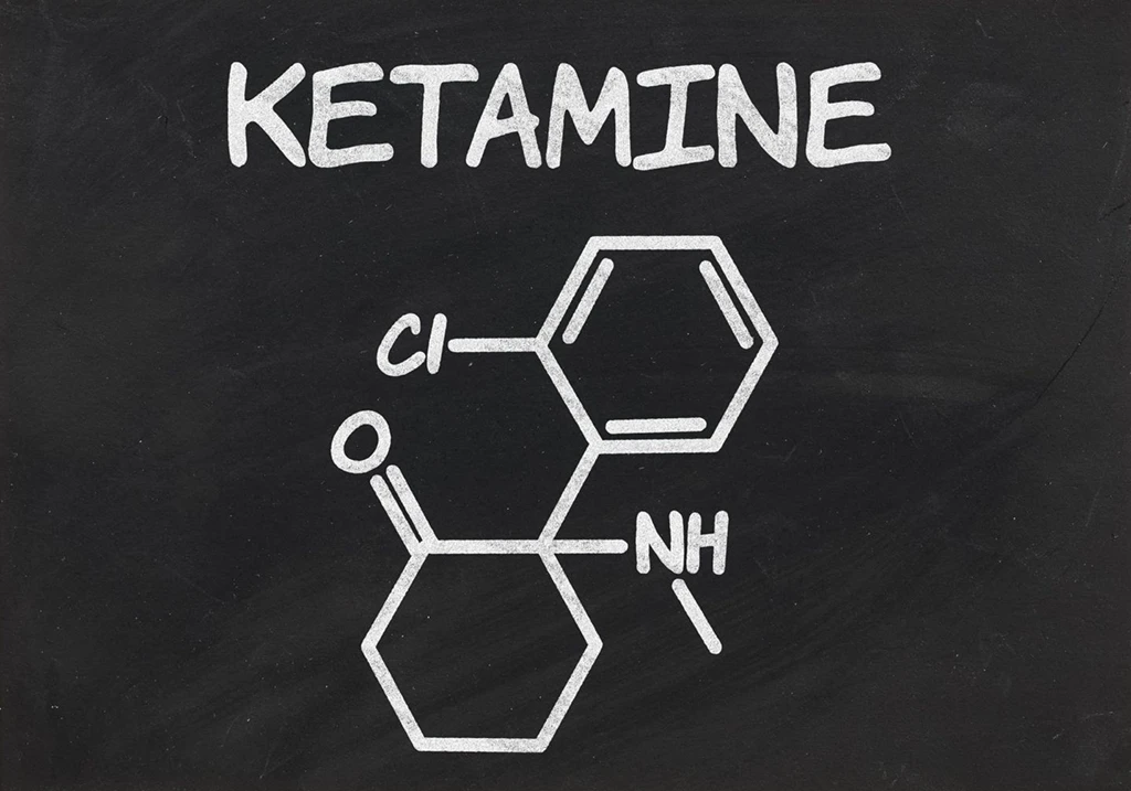 Estructura molecular de la ketamina NSP
